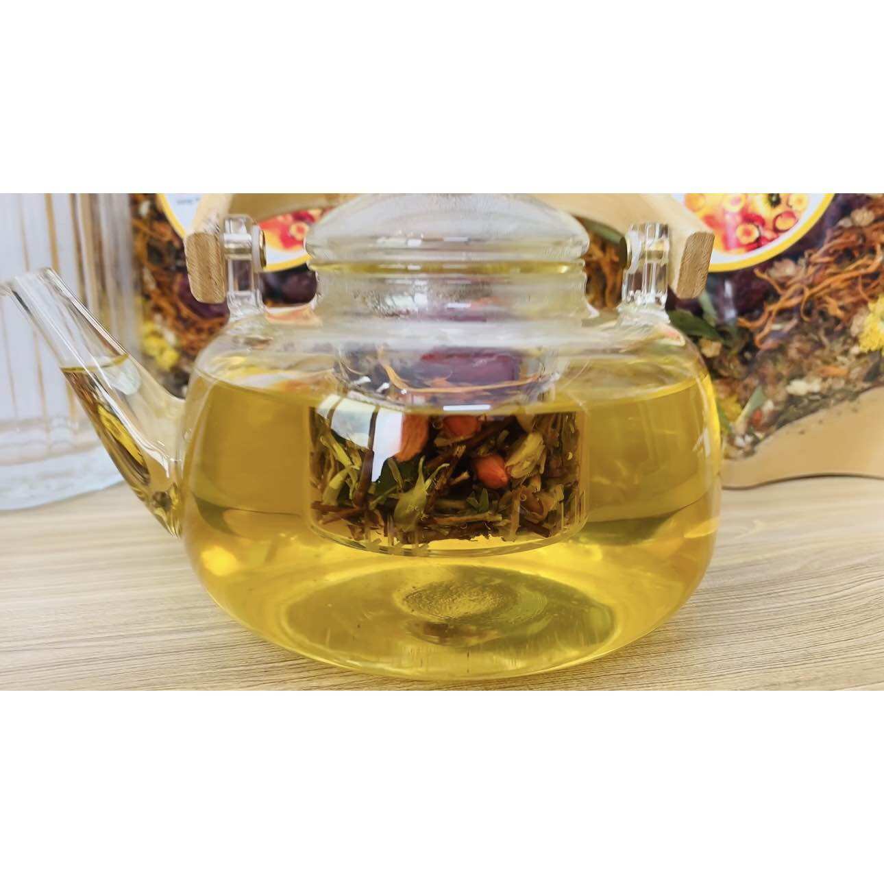 Trà thảo mộc Mộc hoa trà Tây bắc 7 vị thảo mộc