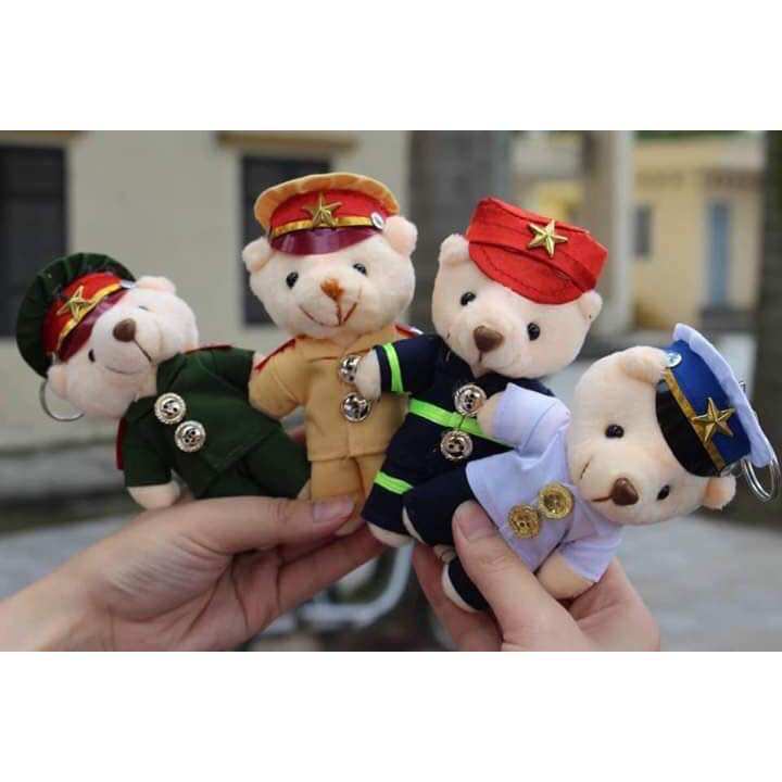 Móc khoá bộ đội công an