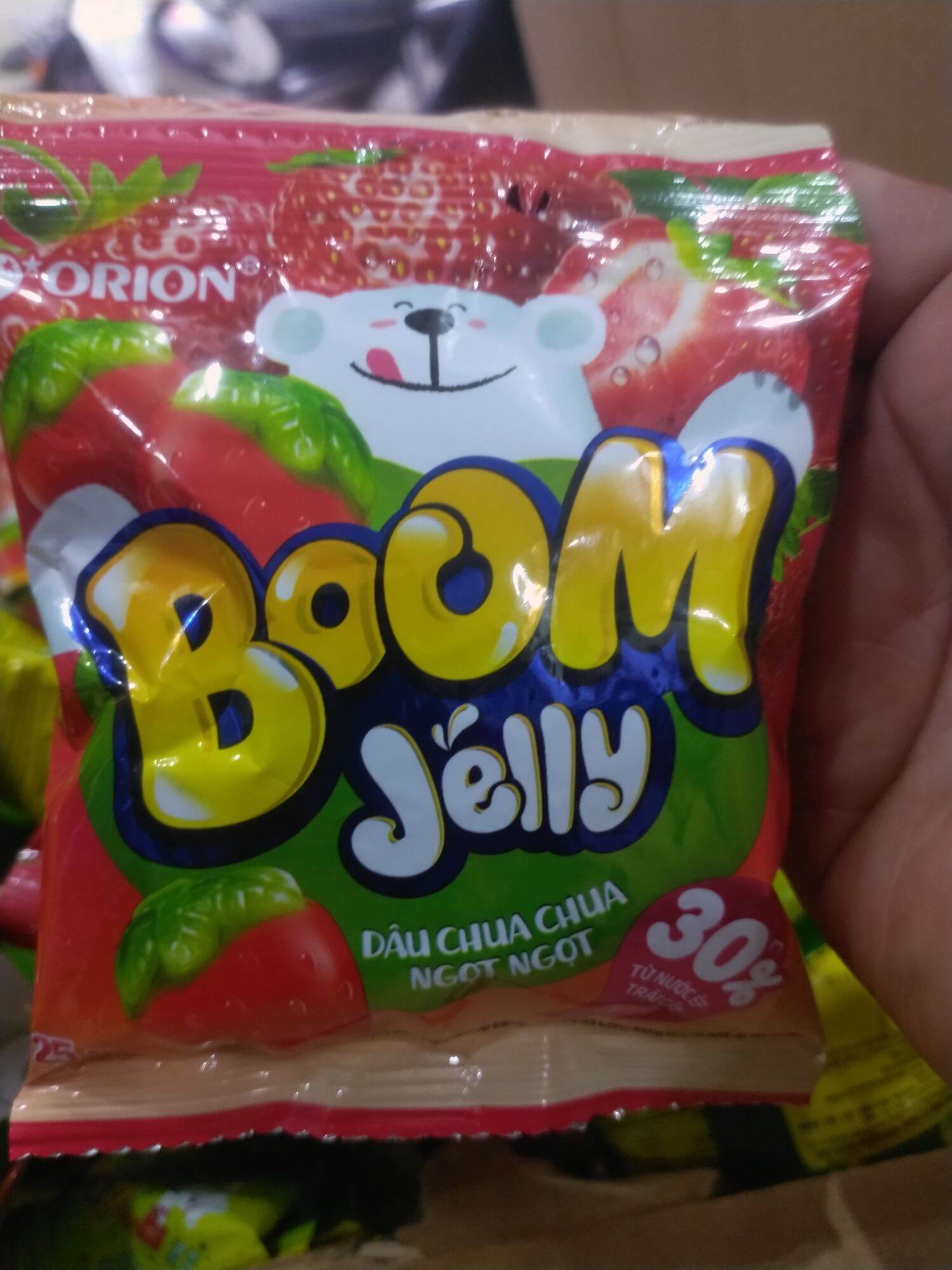 Kẹo Boom Jelly các vị gói 25g