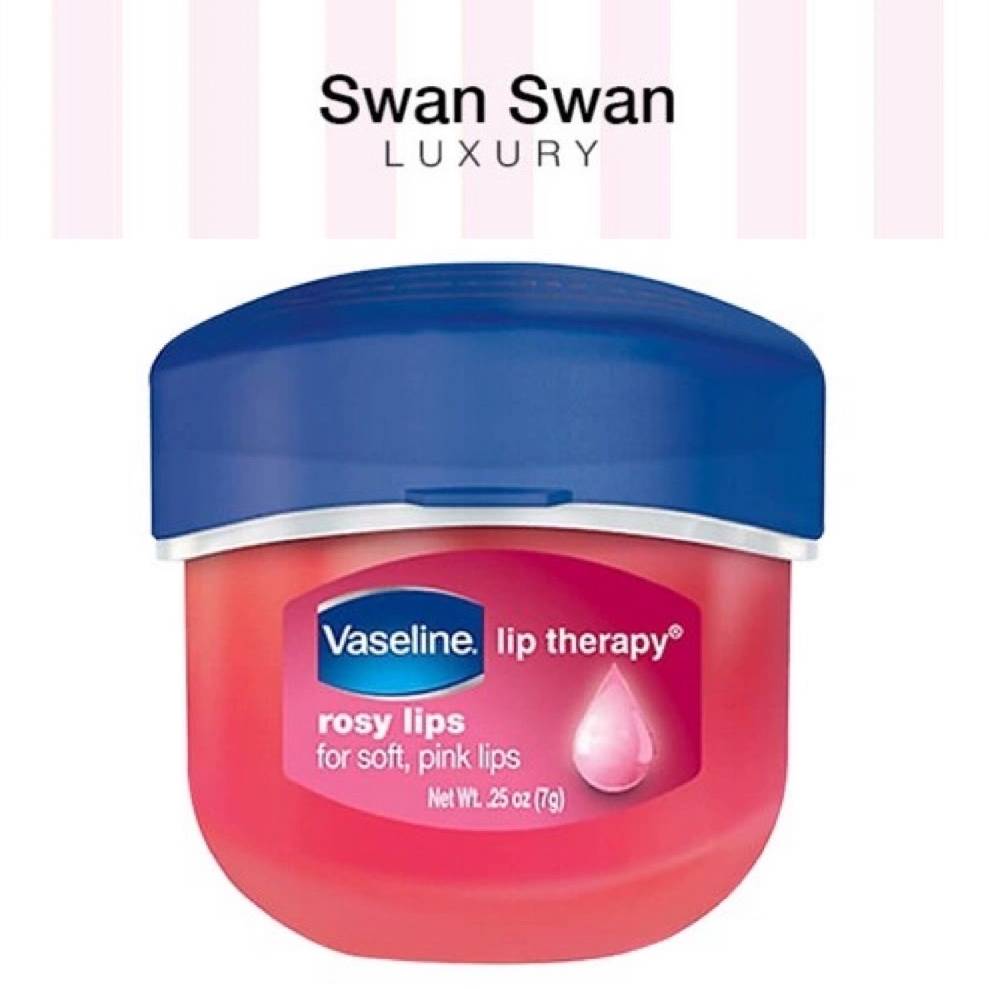 Sáp Dưỡng Môi Vaseline Dưỡng Mềm Hồng Mịn Môi 7g