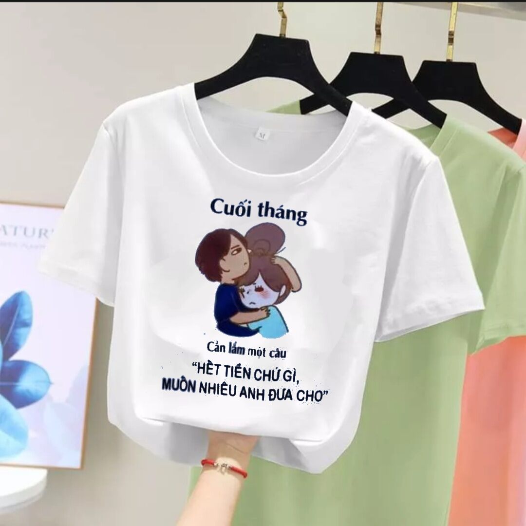 [HCM]áo thun form rộng nam nữ ôm cái nè