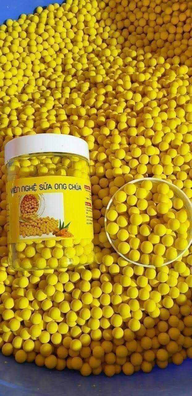 Hủ 500gr Viên nghệ sữa Ong chúa