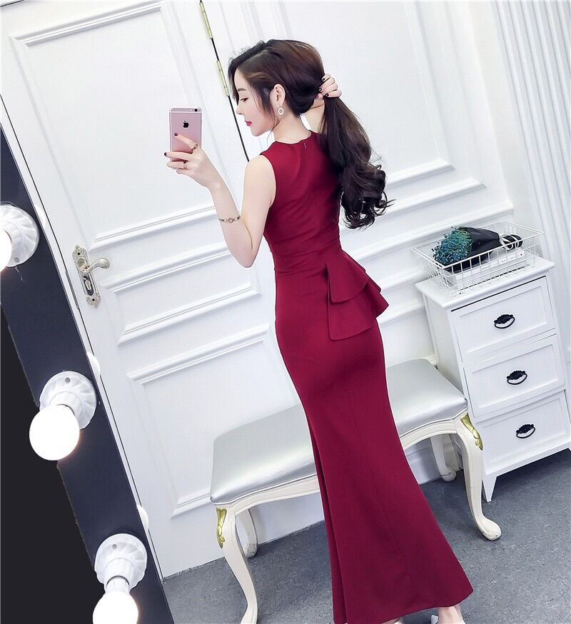 [HCM]ĐẦM DÀI DỰ TIỆC ĐUÔI CÁ - D23