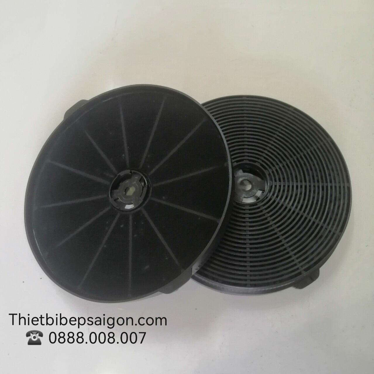 2 Activated Carbon Blisters for Built-In Range Hoods