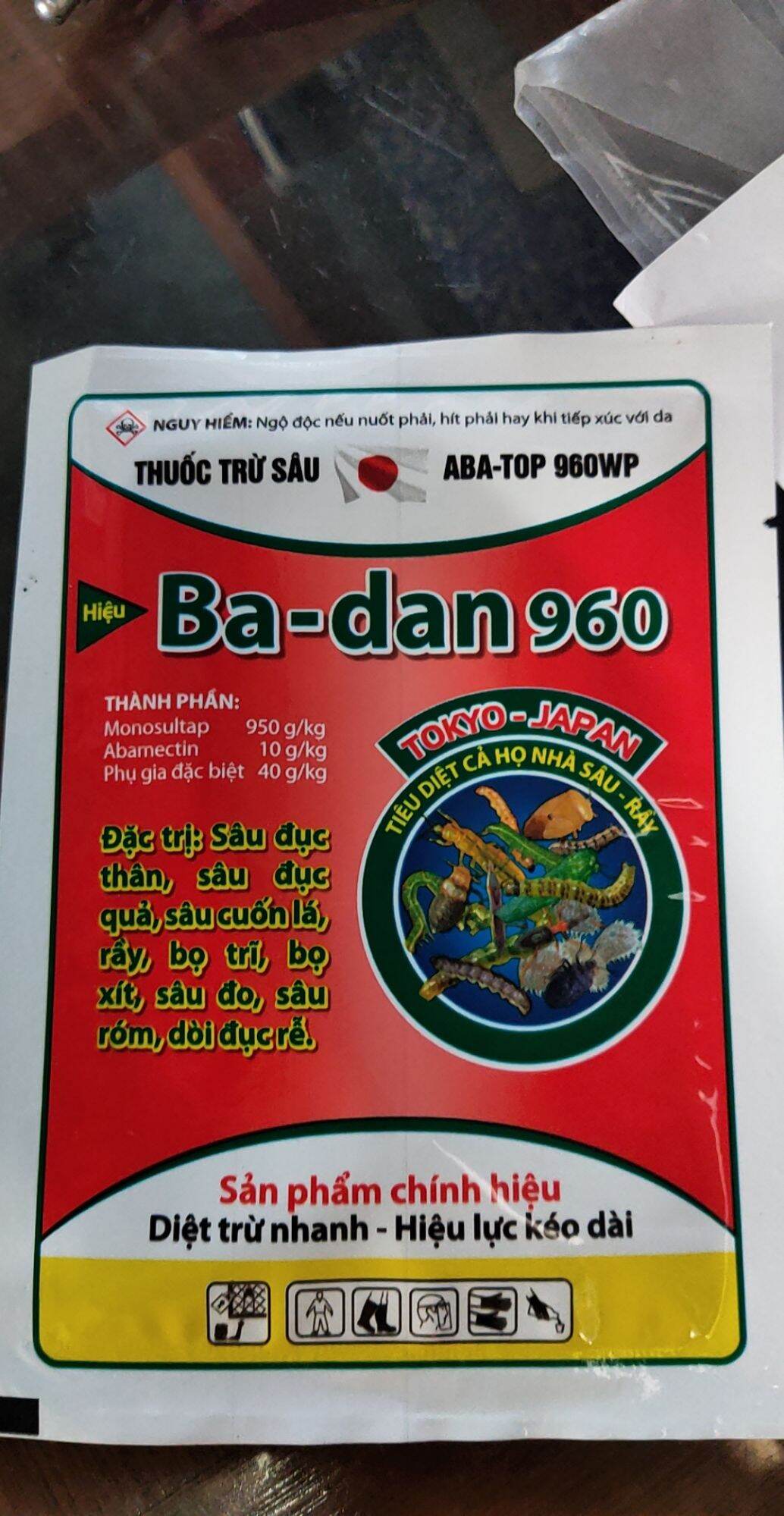 Badan 960 trừ ròi,sâu róm