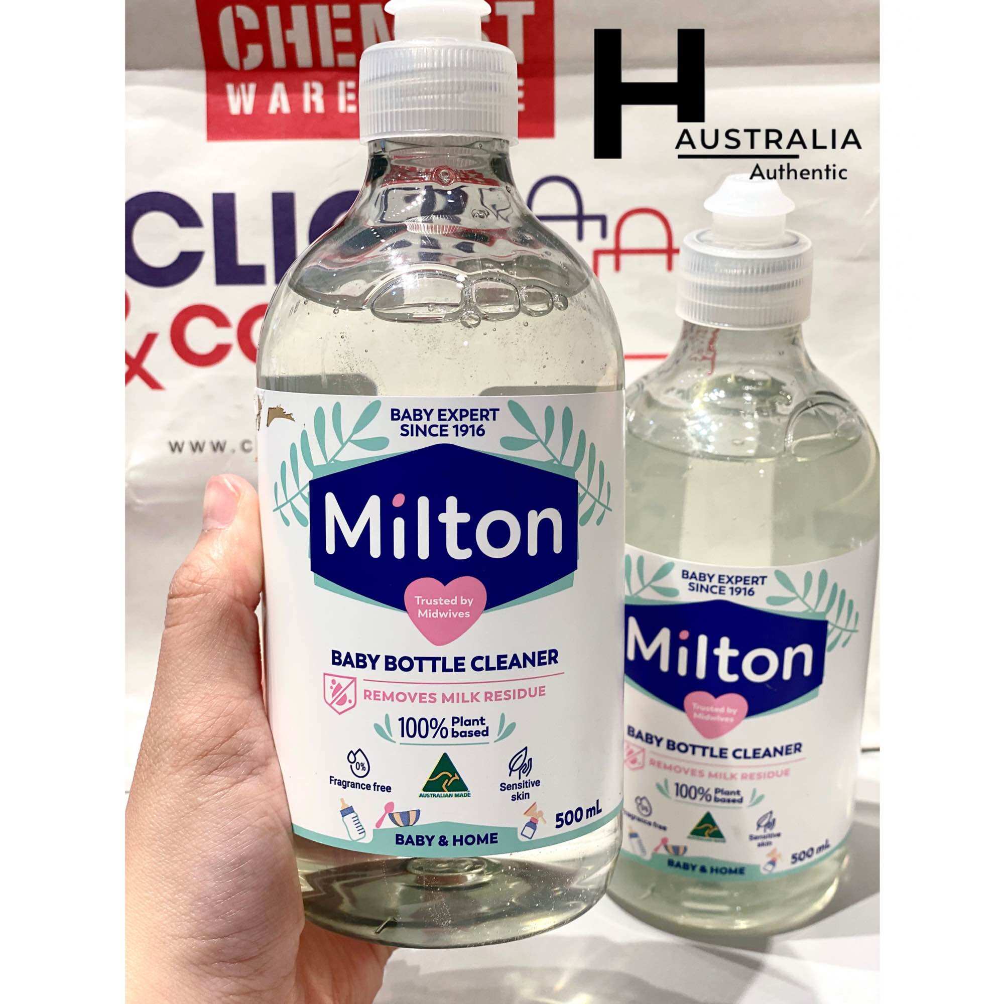 Dung Dịch Rửa Bình Sữa Milton Baby Bottle Cleaner 500ml