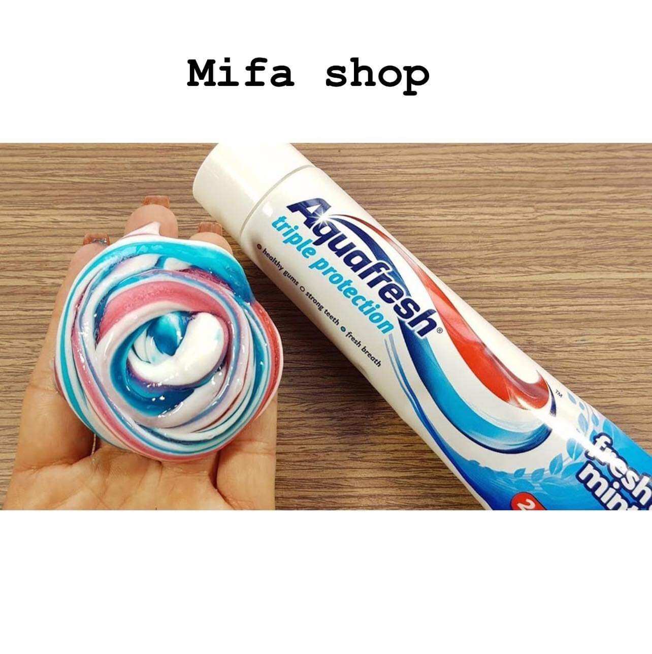 Kem Đánh Răng Aquafresh Fresh & Minty Bạc Hà Thơm Mát 100ml từ 🇬🇧 Anh.