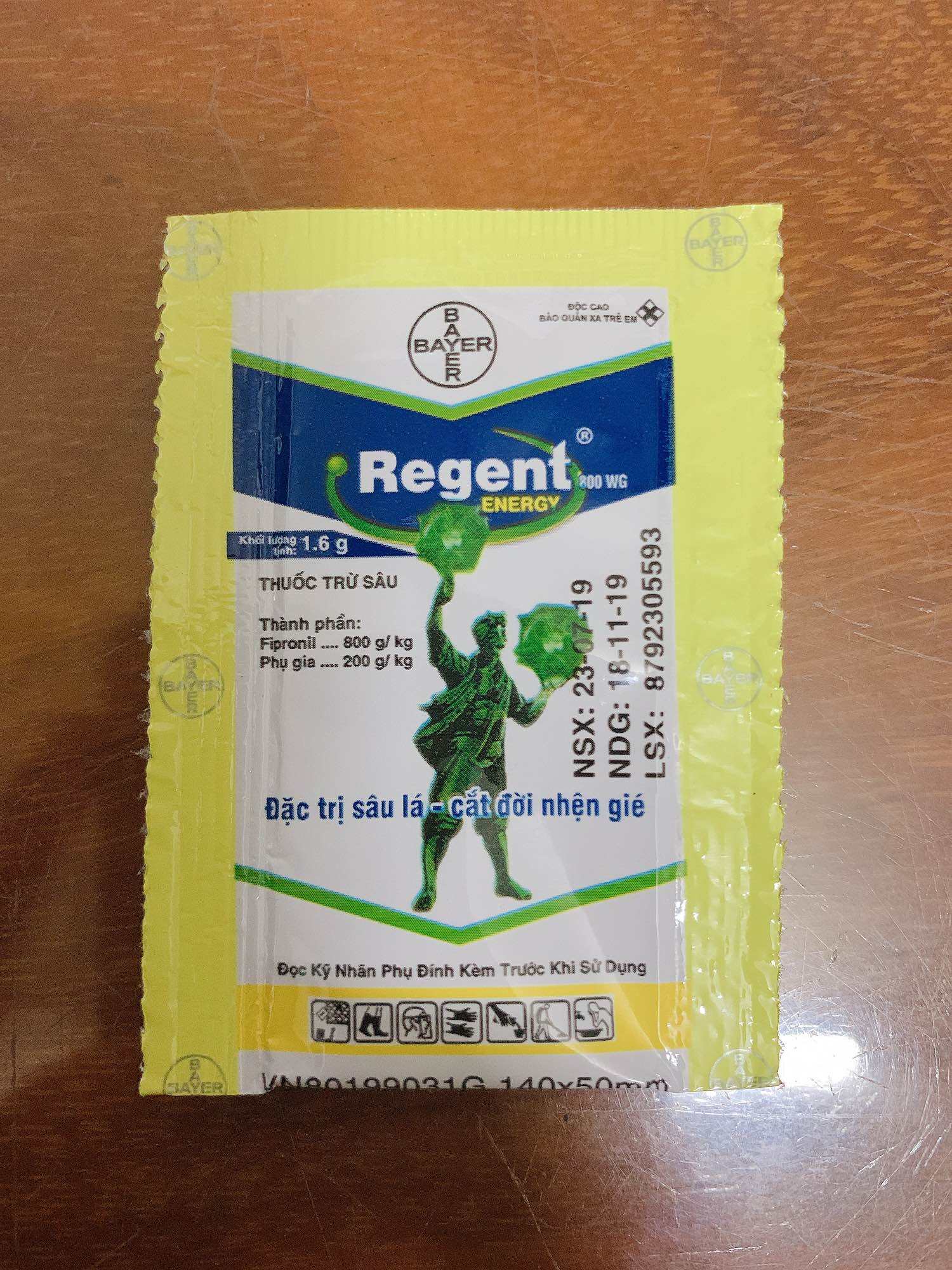 [Chính Hãng] REGENT 800WG [1,6Gr]Diệt kiến,gián,sâu đục thân,bọ chét - Côn Trùng Chích Hút