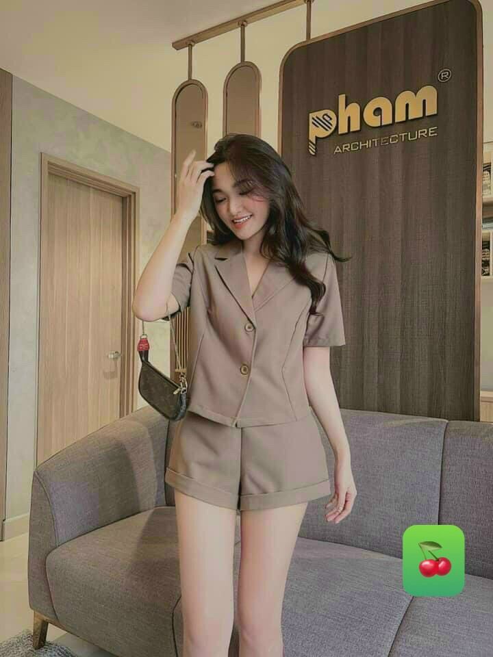 SÉT VEST CỰC XINH, chất kate lụa dày, size <50kg,##ngacs##