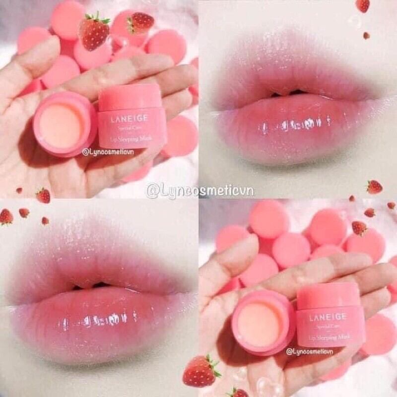 Ủ môi laneige mini, mask ngủ hồng môi