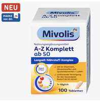 Viên uống vitamin tổng hợp A z Mivolis Depot - hộp 100Viên - Hàng nội địa Đức