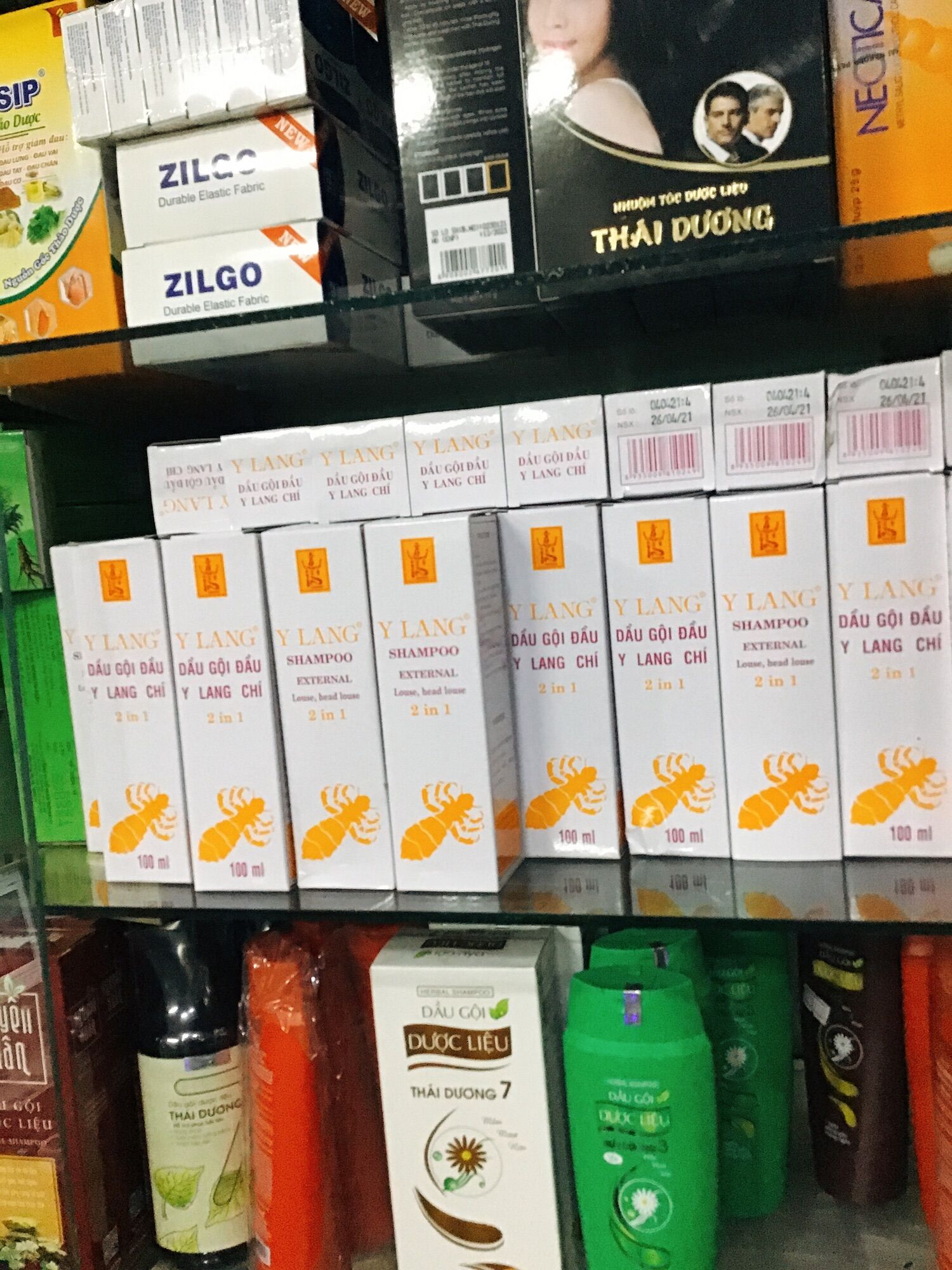 combo 3 chai Dầu gội diệt chấy Y LANG CHÍ