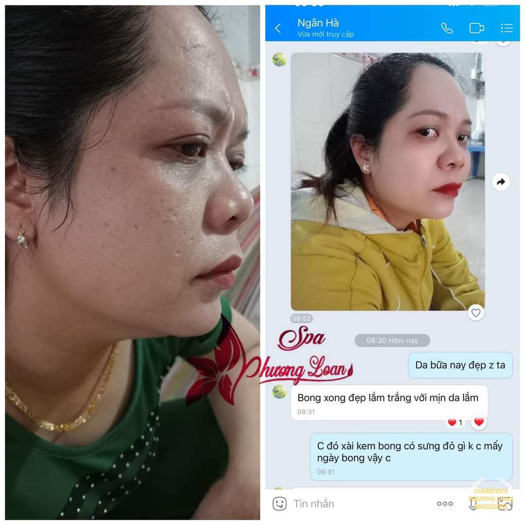 kem face bong da