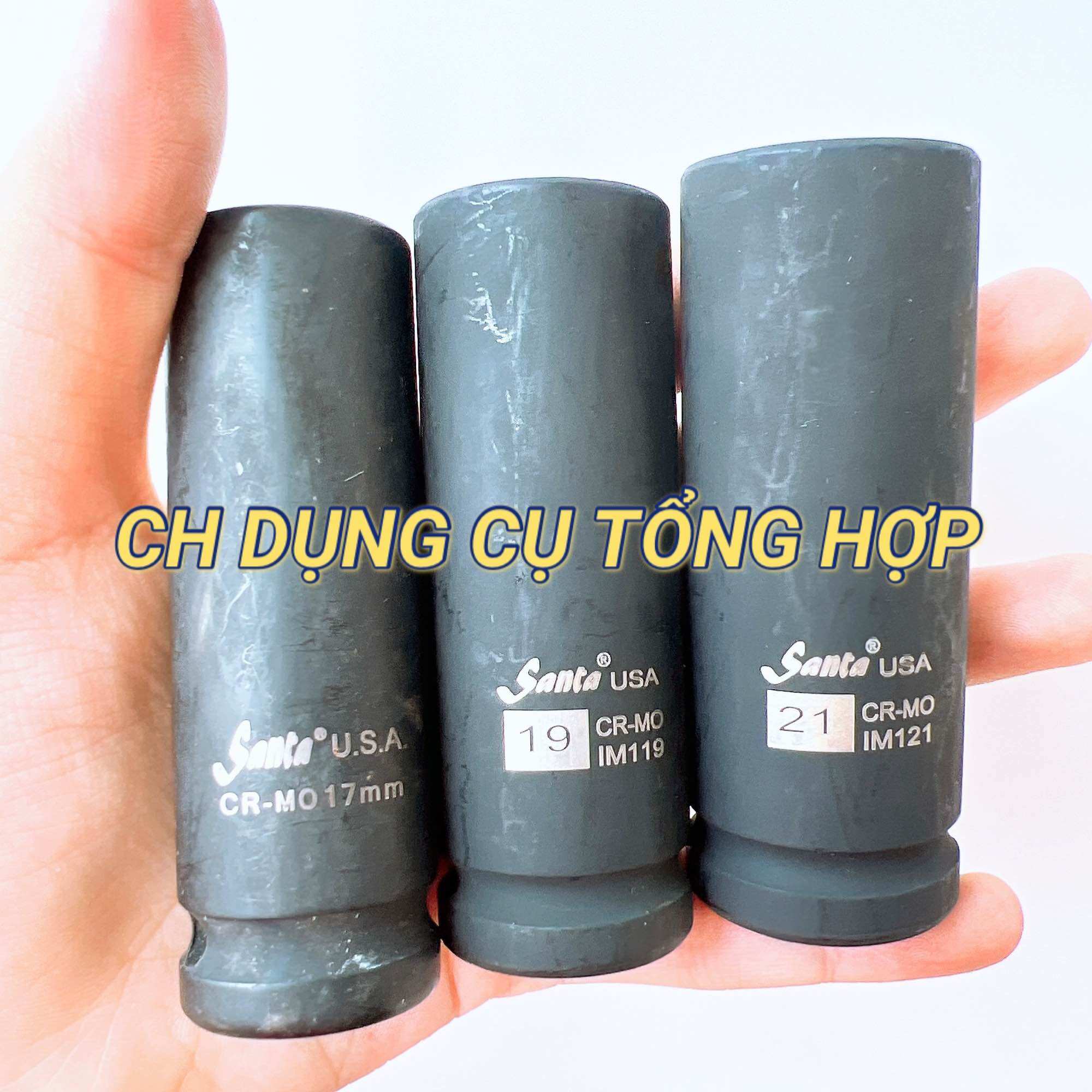 Bộ tuýp tháo mâm xe 17-19-21 santa