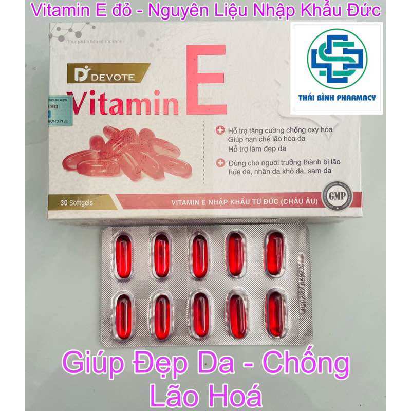 Vitamin e devote - hộp 30v