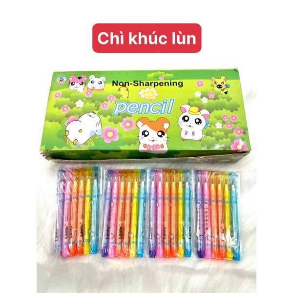 💥Bán sỉ_ Set 10 Bịch (40cây) Bút Chì Khúc (Thay Ngòi)