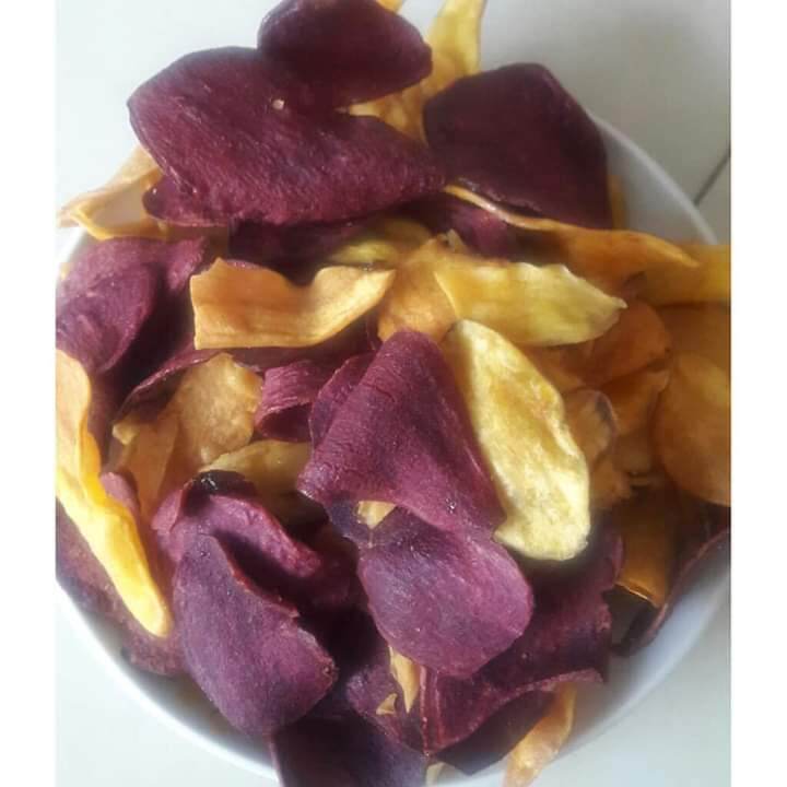 500gr khoai sấy mật ong giòn ngon vàng tím