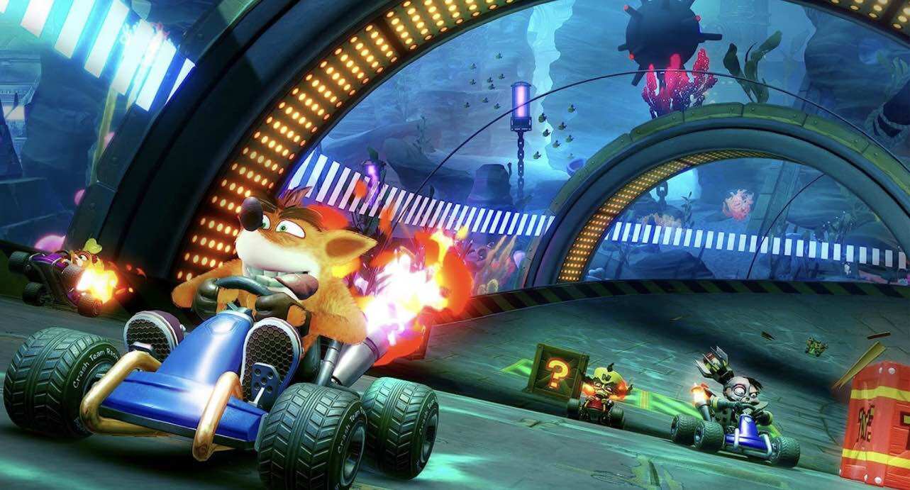 Đĩa Game PS4 : Crash Team Racing Nitro Fueled (new)
