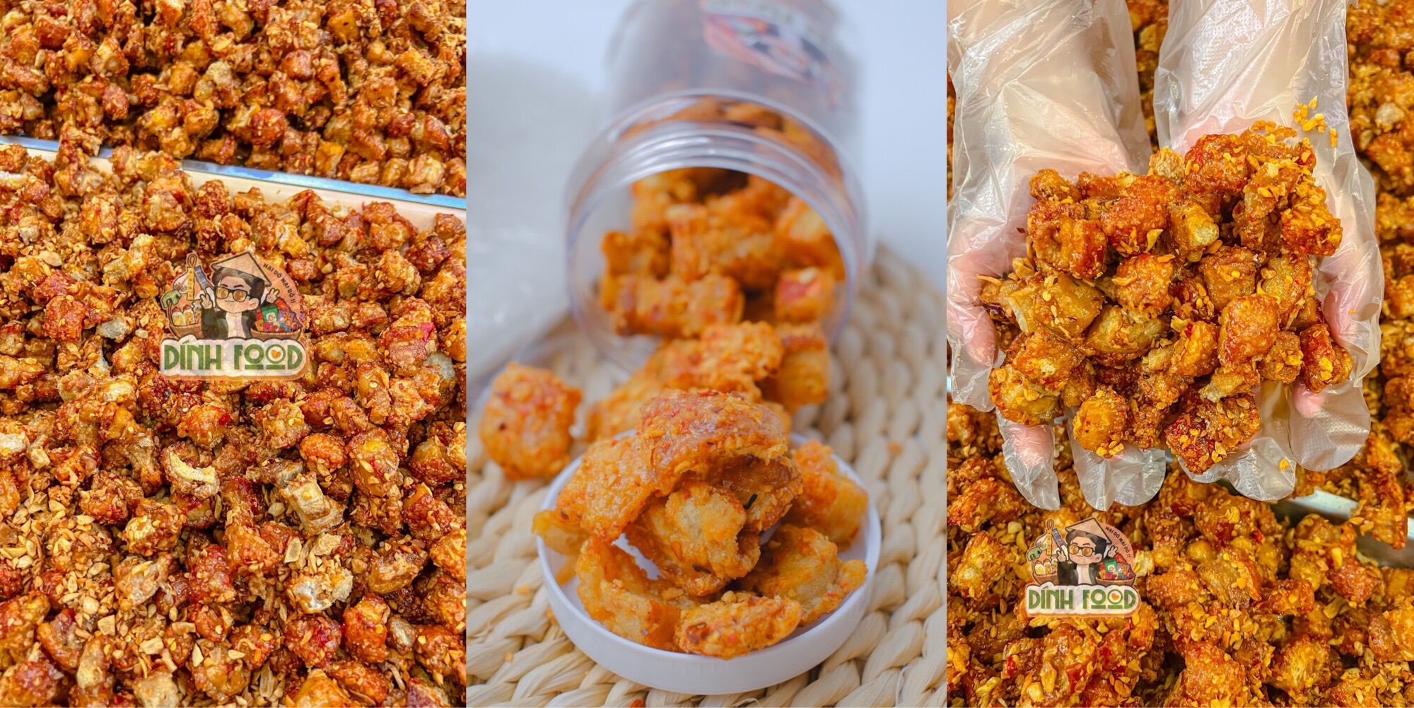 Tóp mỡ rim mắm tỏi MÚP MÍP 150g