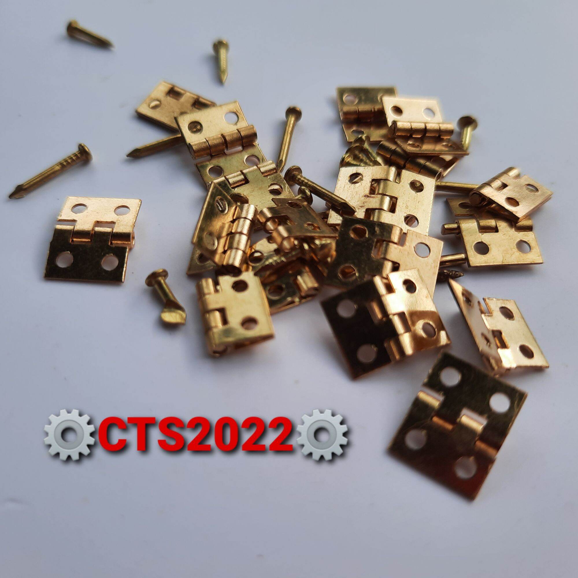 Bản lề mini 10x8mm kèm đinh