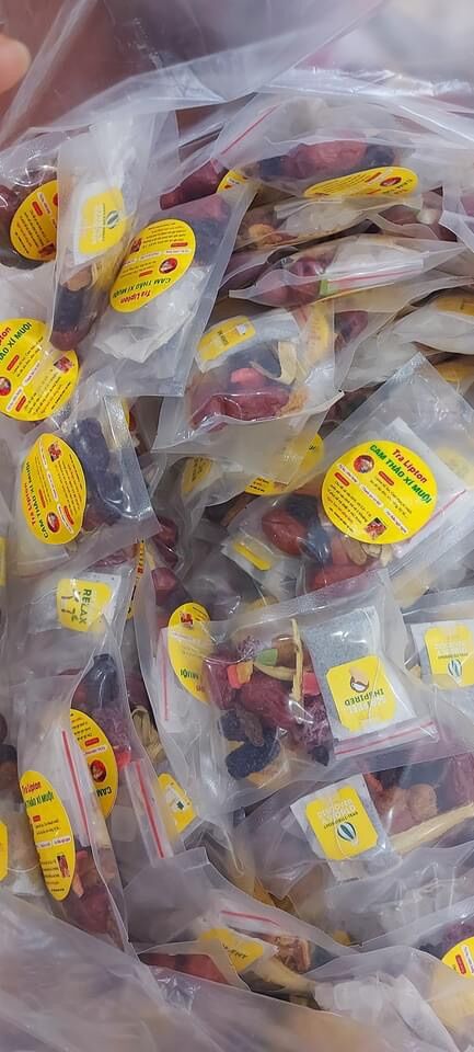 Trà Lipton Cam Thảo Xí Muội