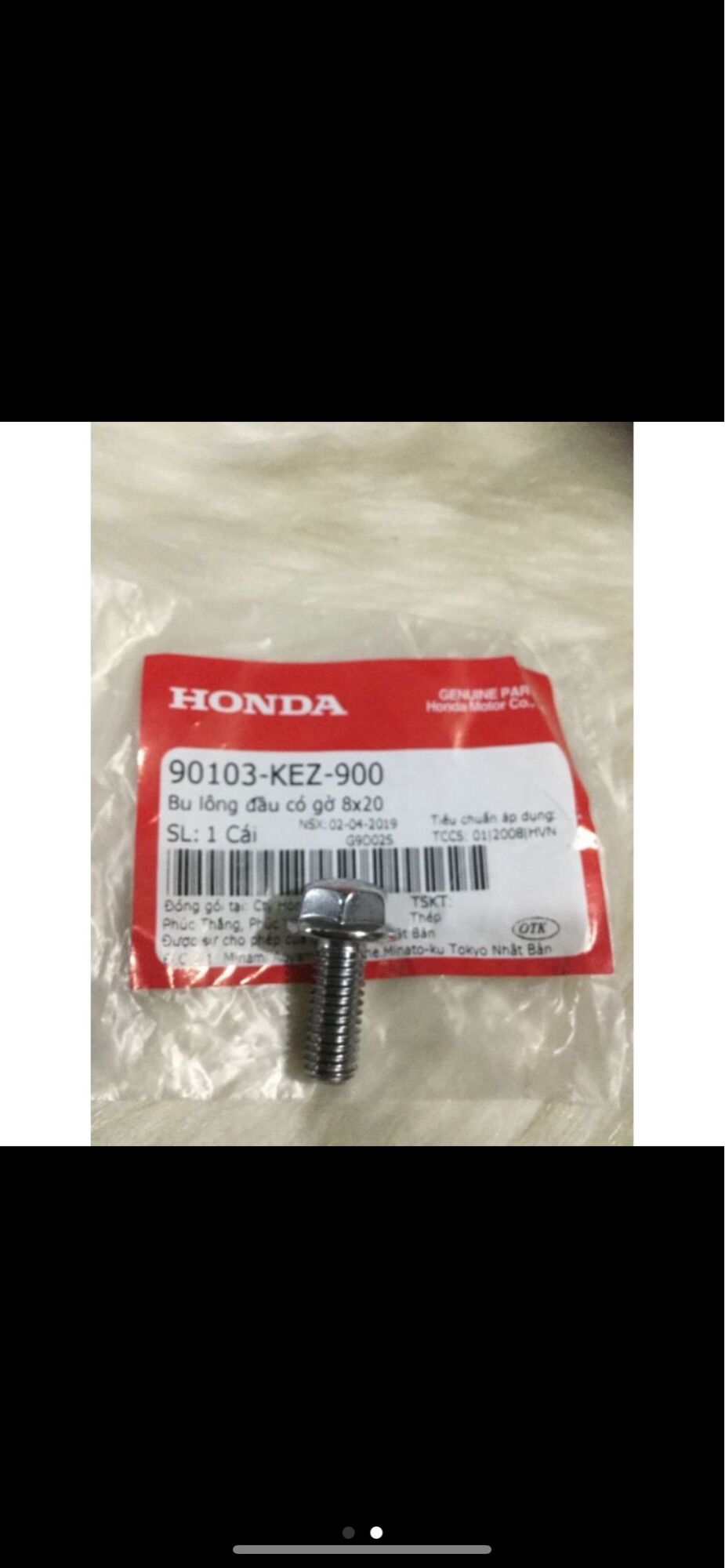 Ốc bắt cảng sau Click , Vario 125 - 150