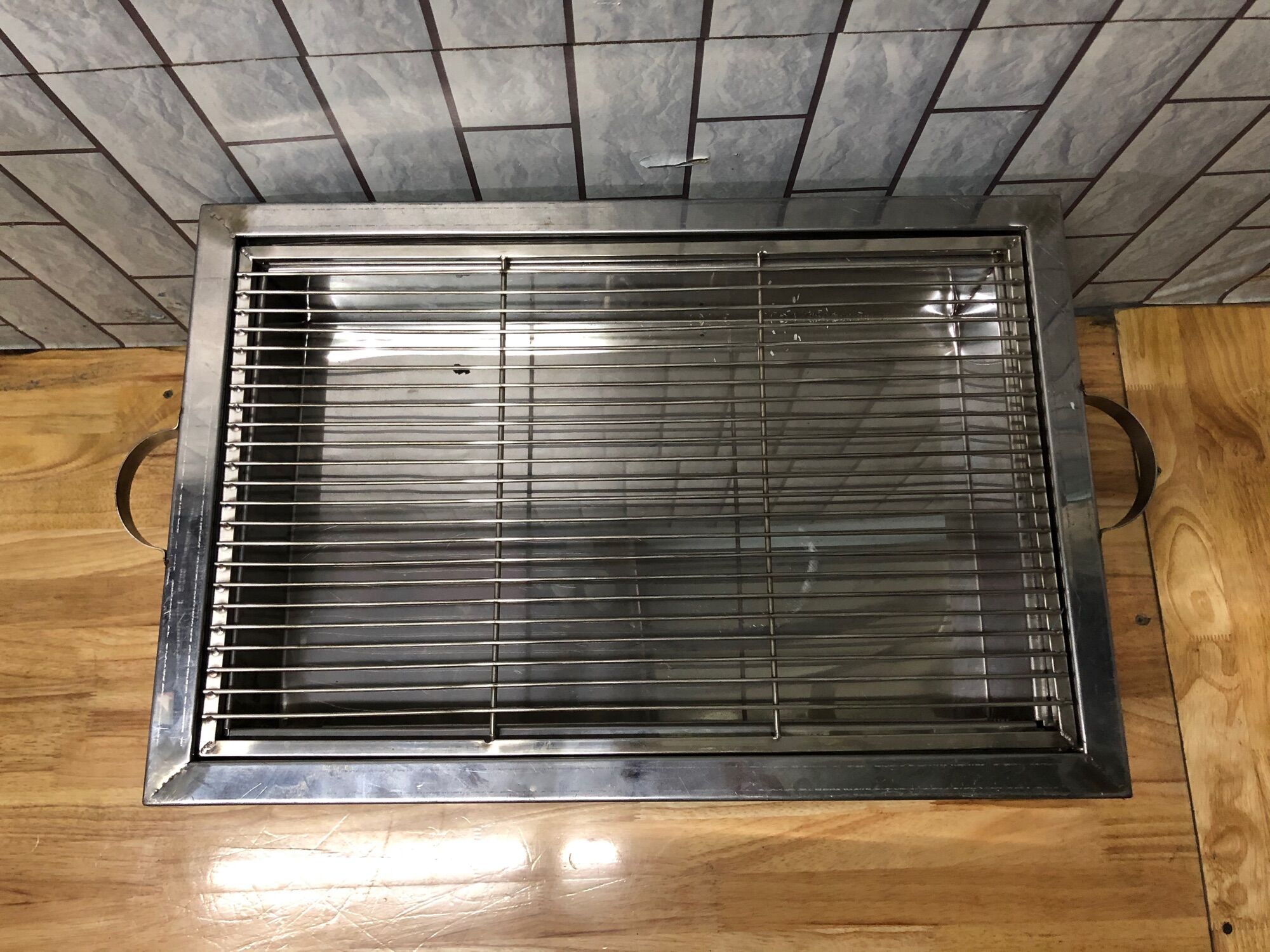 Lò nướng than inox chất lượng cao 35*50