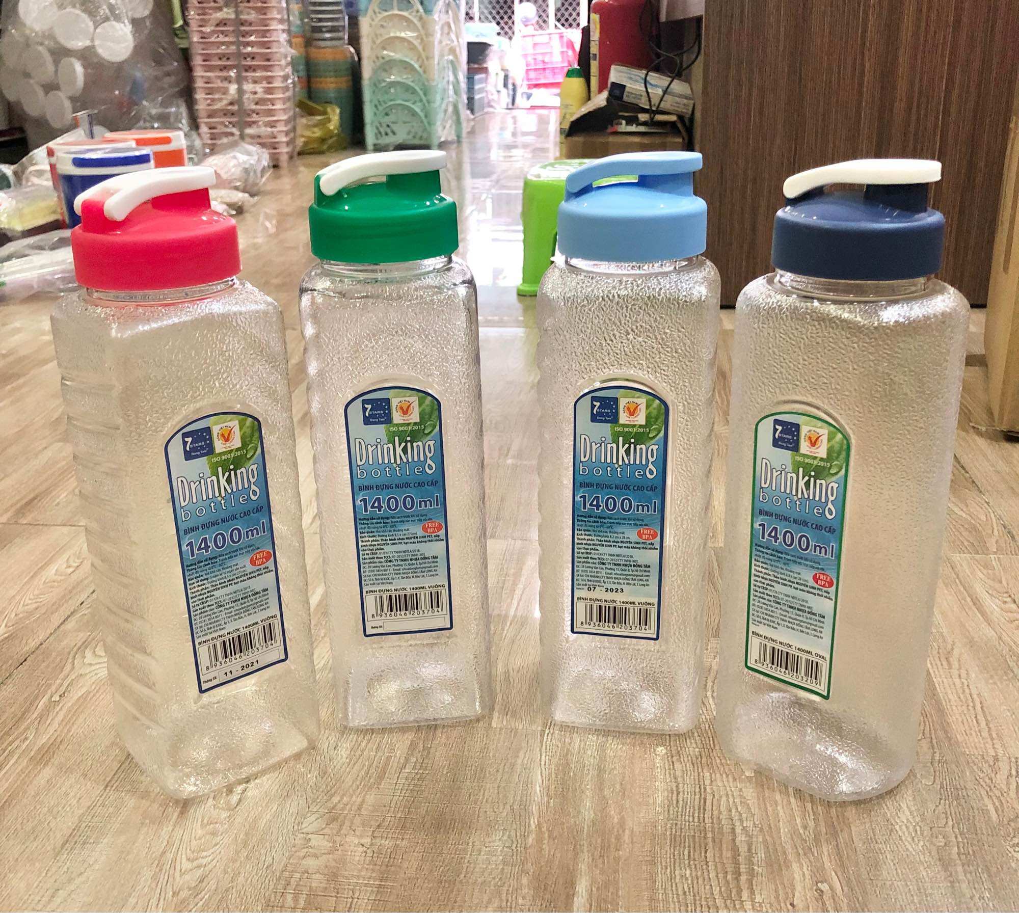 Bình đựng nước 1400ml nhựa Đồng Tâm