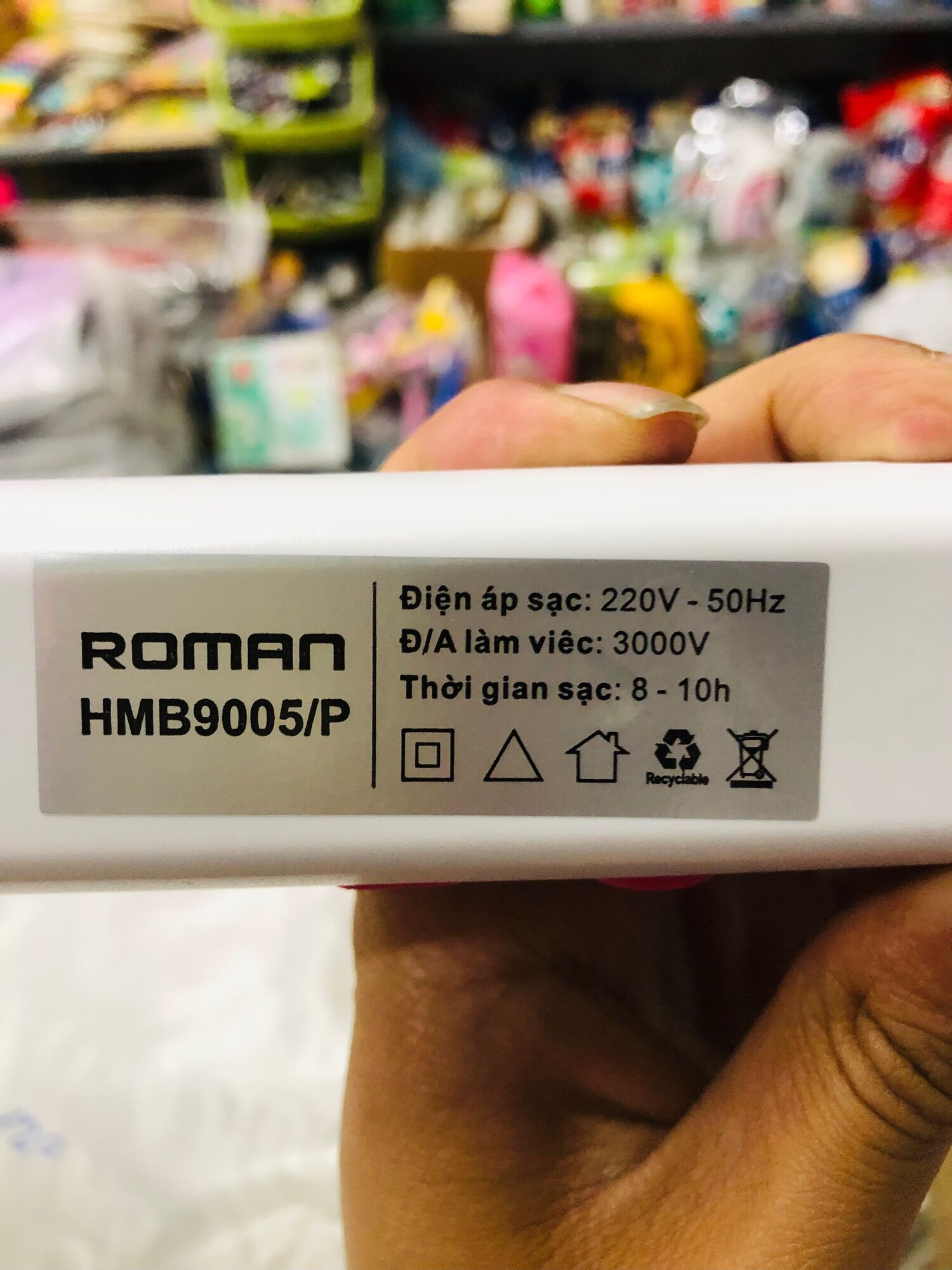 Vượt muỗi ROMAN HMB9005/P
