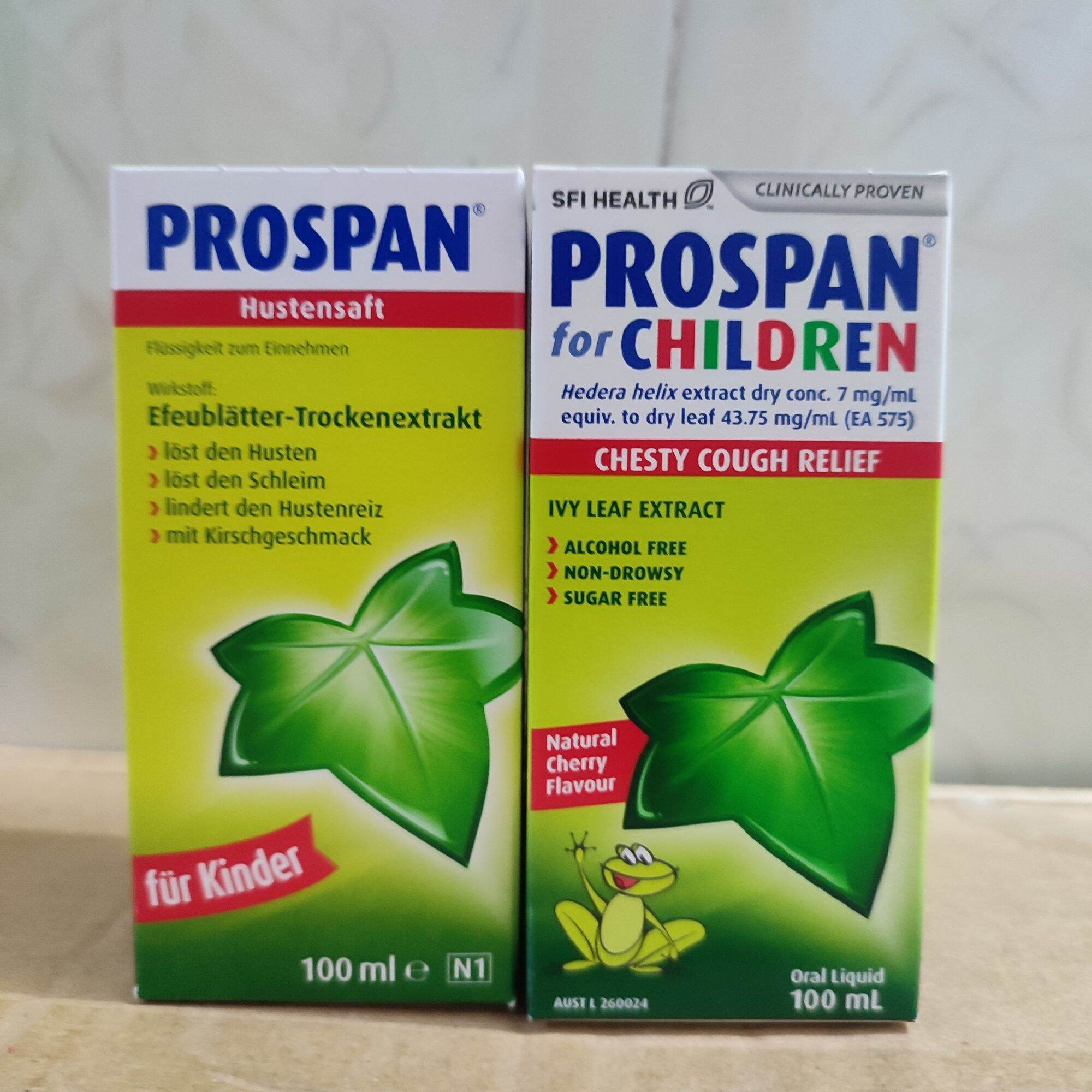 Siro ho prospan úc @& đức 100ml