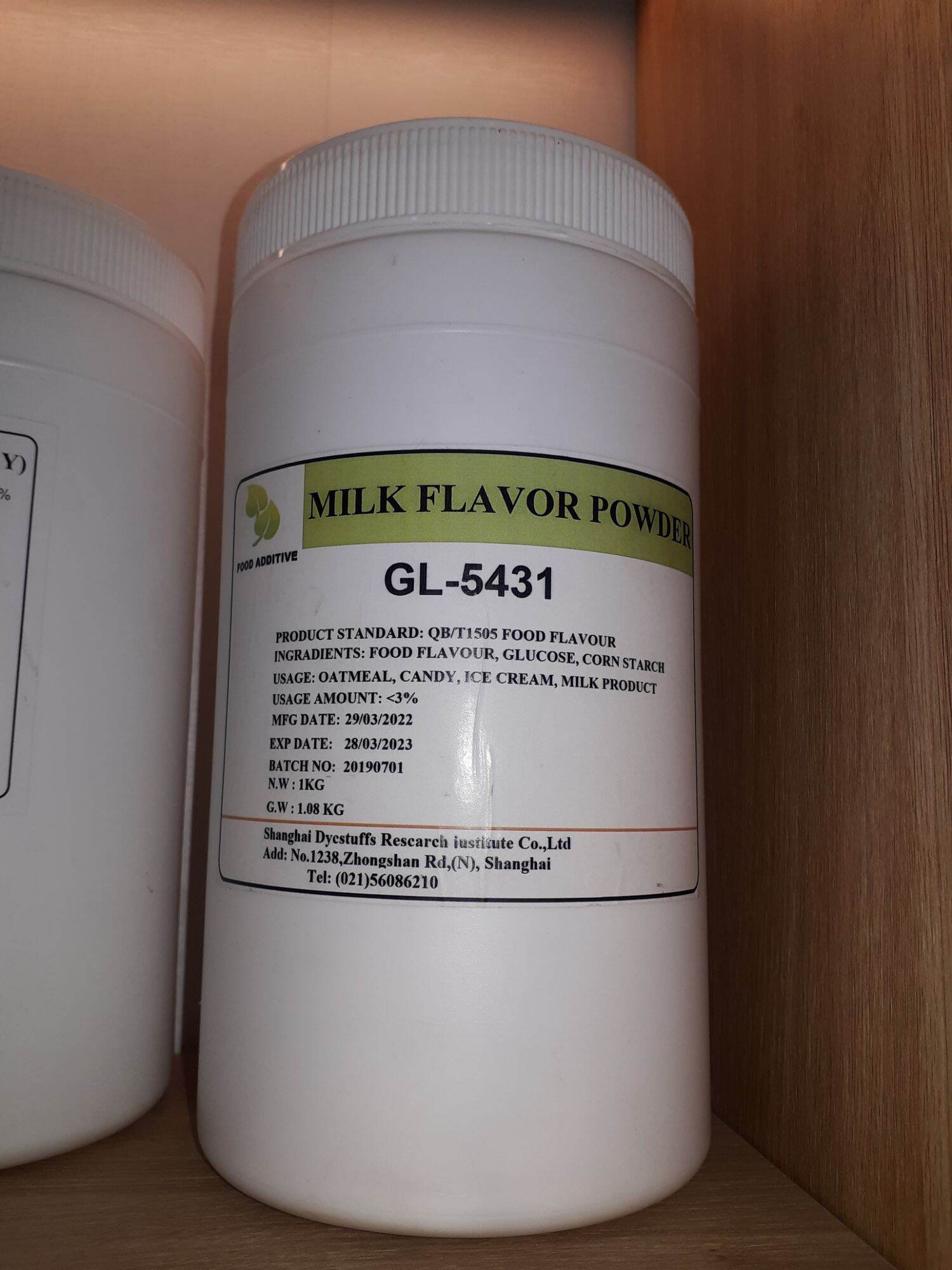 Bột hương sữa GL-5431 hộp 1kg