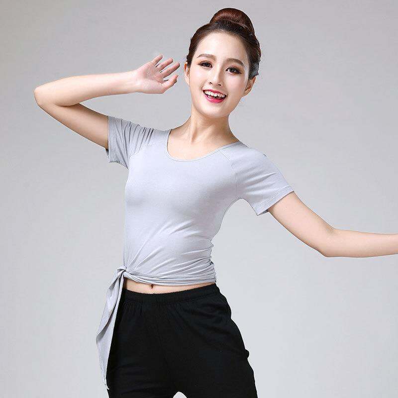 Modern Dance Clothes Top Women Modal Belly Dance Performance Uniform Latin Dance Outfit Female Style