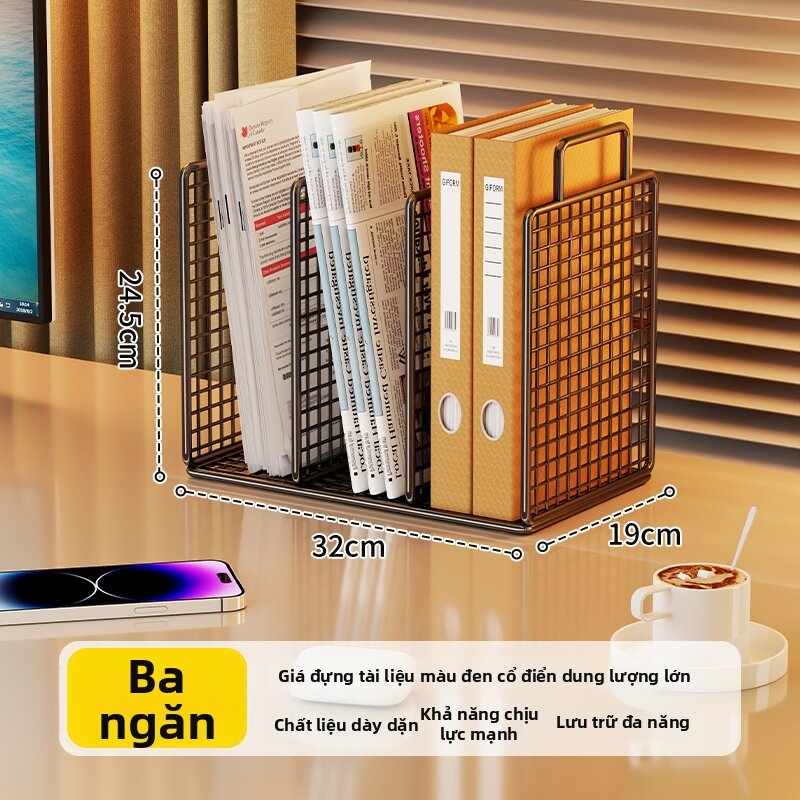 evesigar | Kệ Lưu Trữ Đa Năng Để Bàn Văn Phòng Giá Đứng Tích Hợp Kệ Sắp Xếp Tập Tài Liệu Và Sách