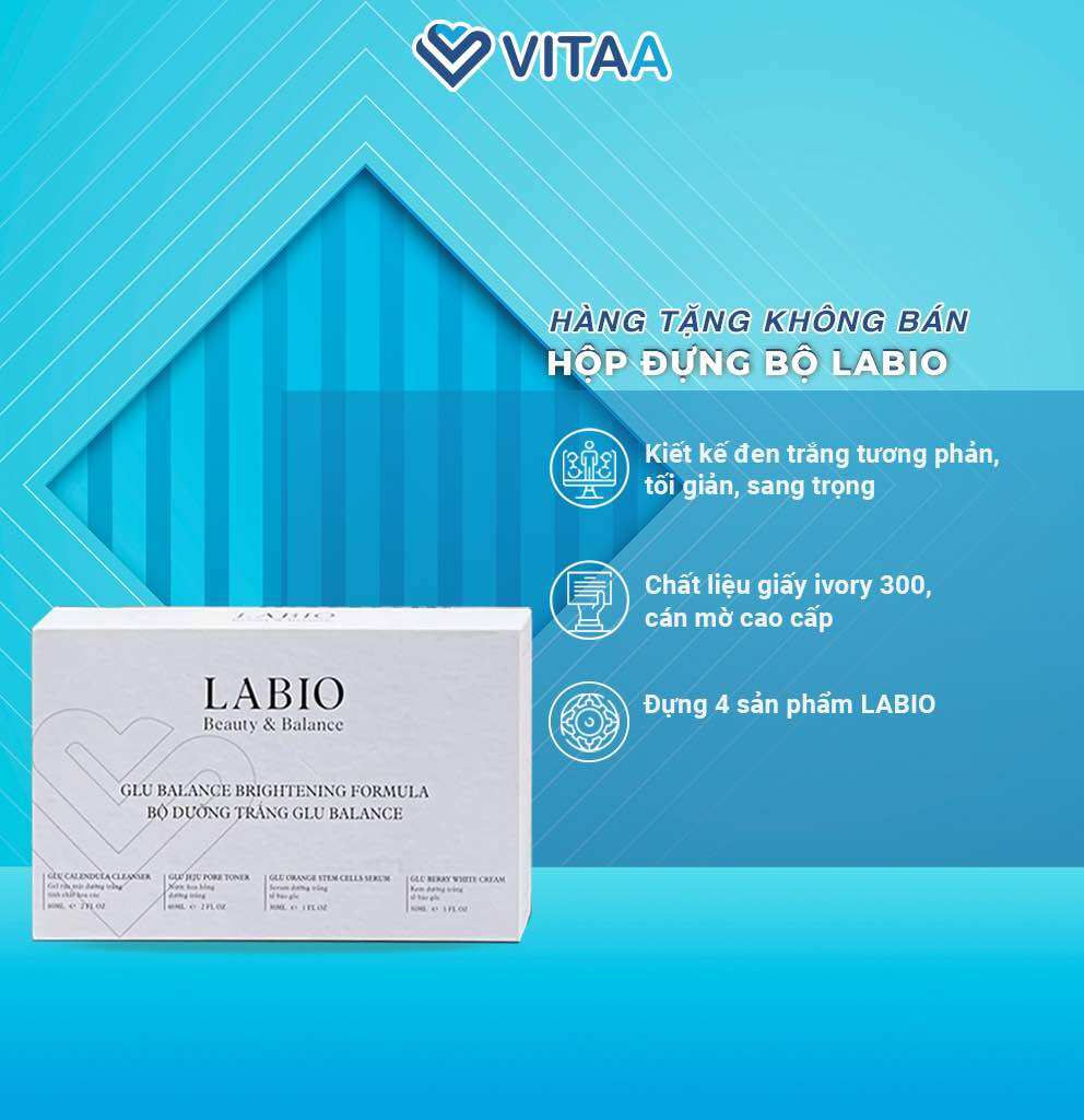 Hộp đựng bộ mỹ phẩm labio