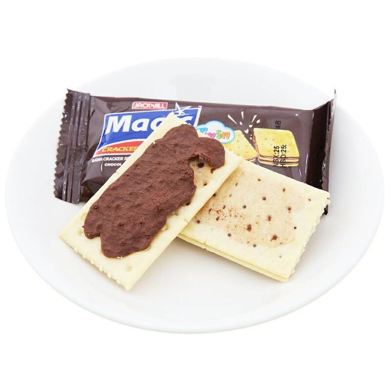 COMBO 20 CÁI BÁNH MAGIC HAI LỚP KEM BƠ/SOCOLA(NGẪU NHIÊN)