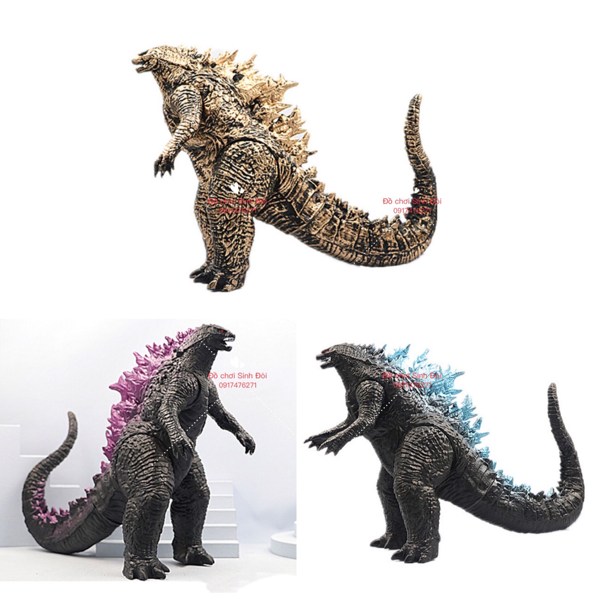 Mô hình khổng Long cao 22cm - màu ngẫu nhiên
