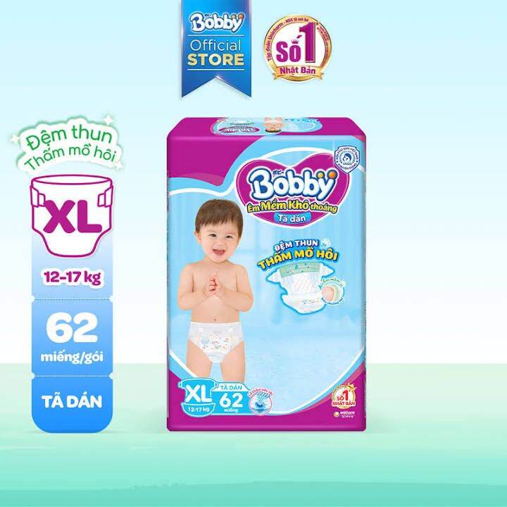 Tã Dán Bobby XL62