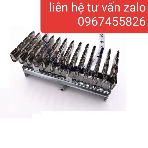Pép đốt gas, dàn chia lửa 13 lá cho tủ cơm công nghiệp