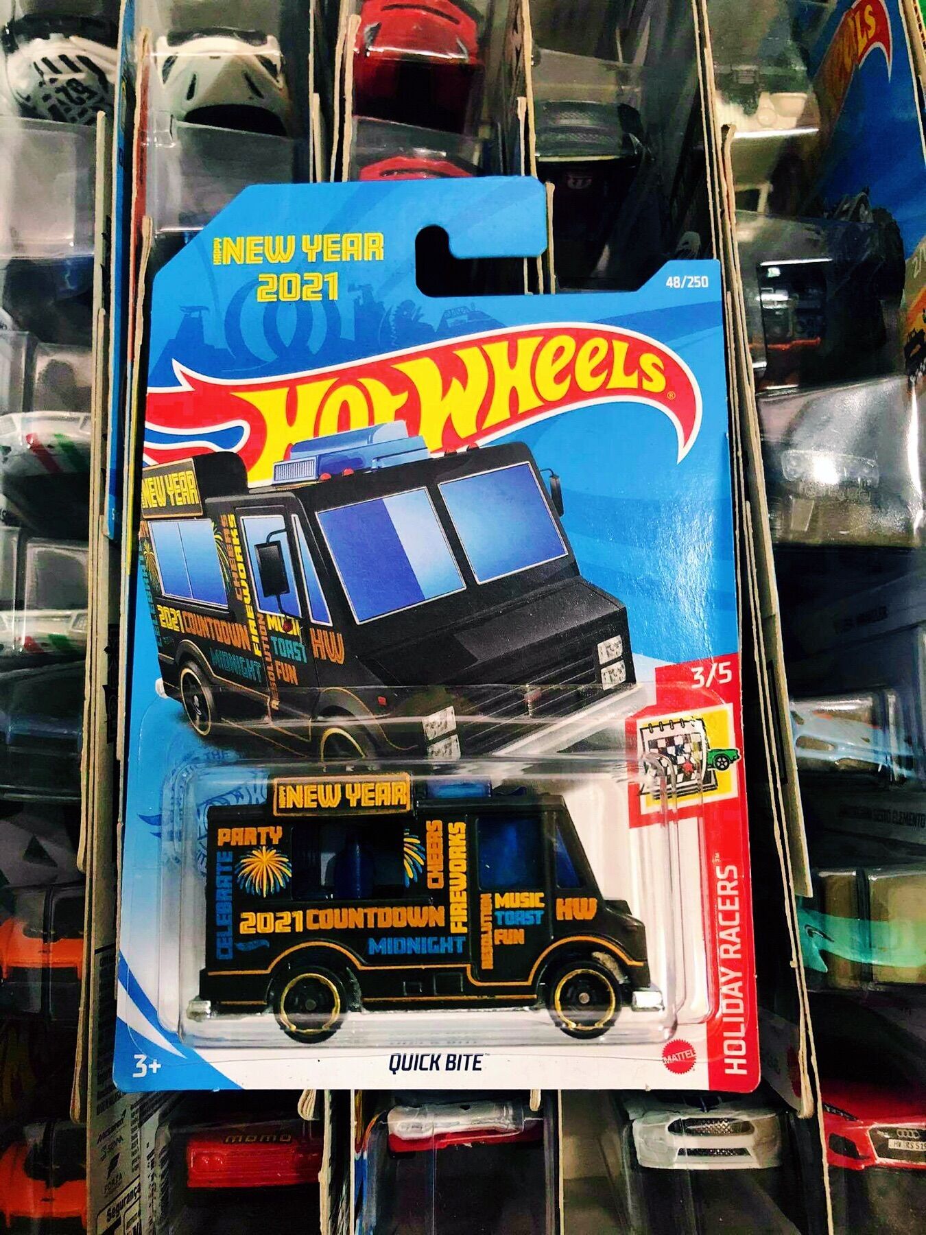 Xe mô hình hot wheels tỉ lệ 1:64 "quick bite"