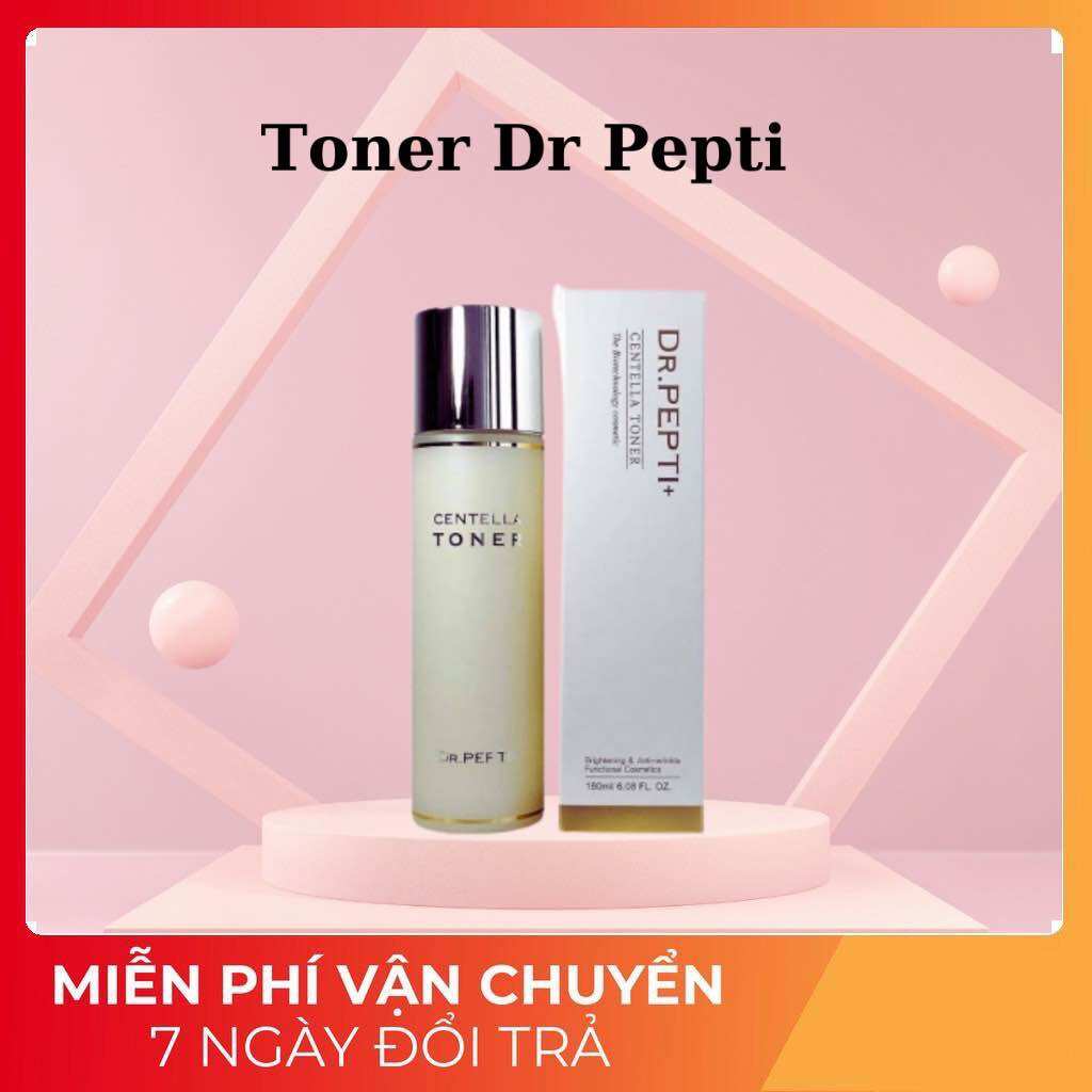 Toner dr pepti centella dưỡng trắng cân bằng độ ph