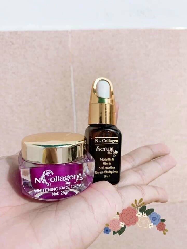 Combo Kem Face + Serum Face N Colagen