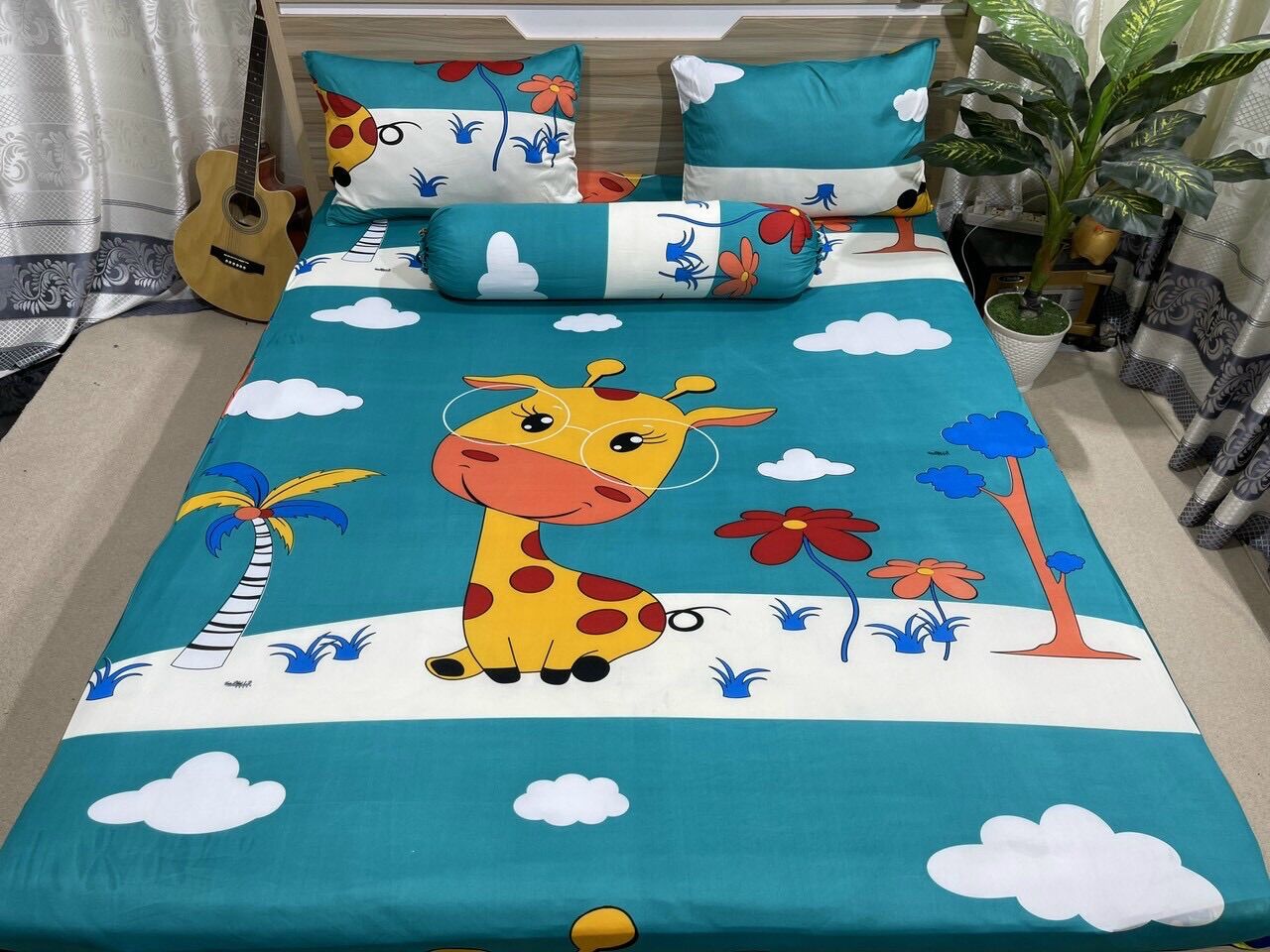 Combo ga áo gối bộ 1m6, 1 áo ôm thêm thun lạnh hàn quốc