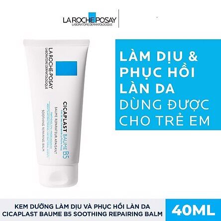Kem dưỡng phục hồi da b5 cicaplast 40ml - date 2023