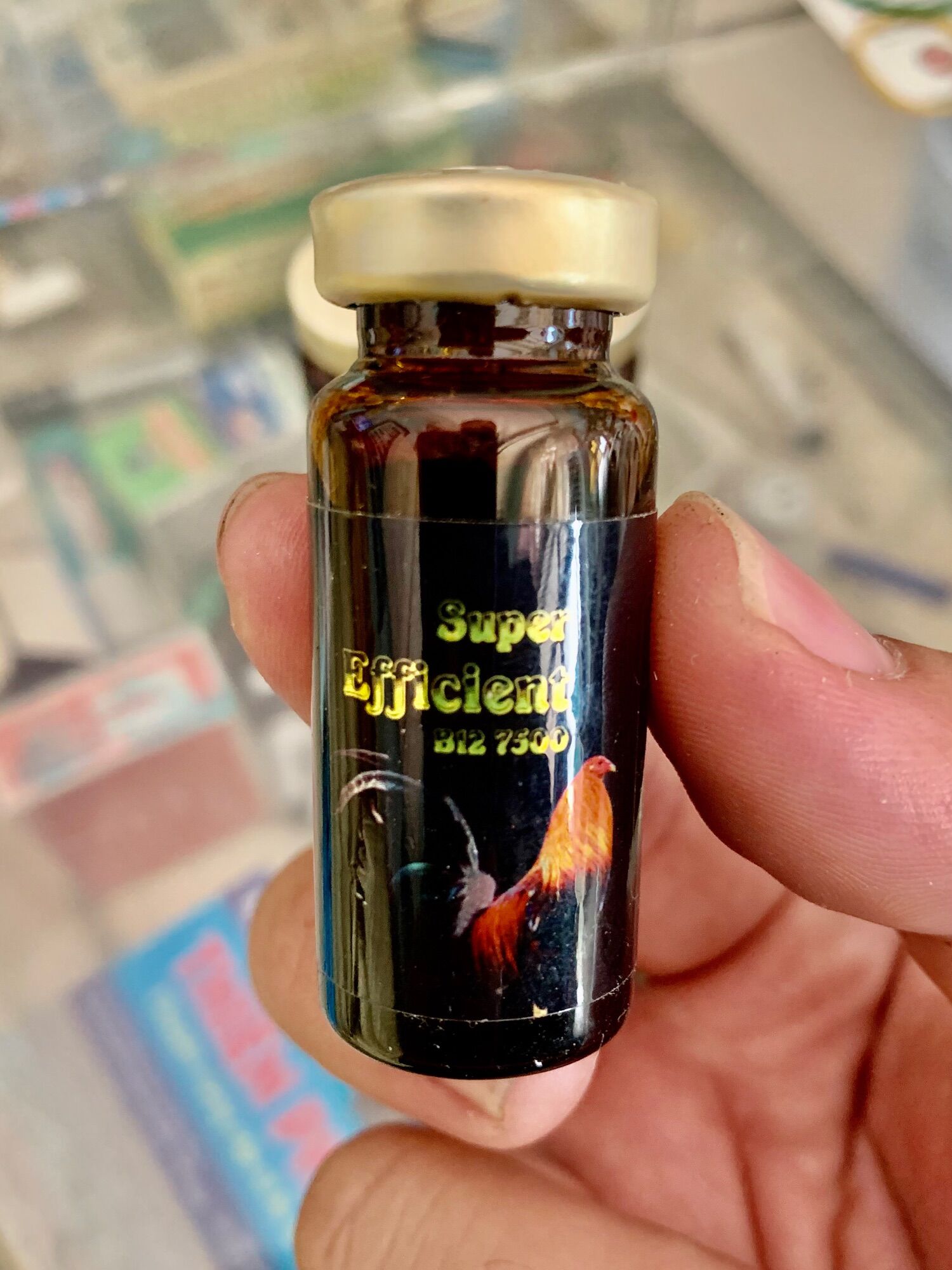 B12 7500 lọ - tăng nước máu, tăng bo.