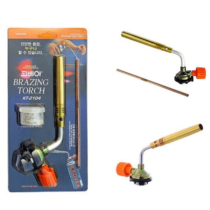 (HÀNG CÔNG TY BẢO HÀNH 1 THÁNG) Đèn khò hàn ống đồng - Đầu khò lửa - Sử dụng bình gas mini  - Khò gas cầm tay