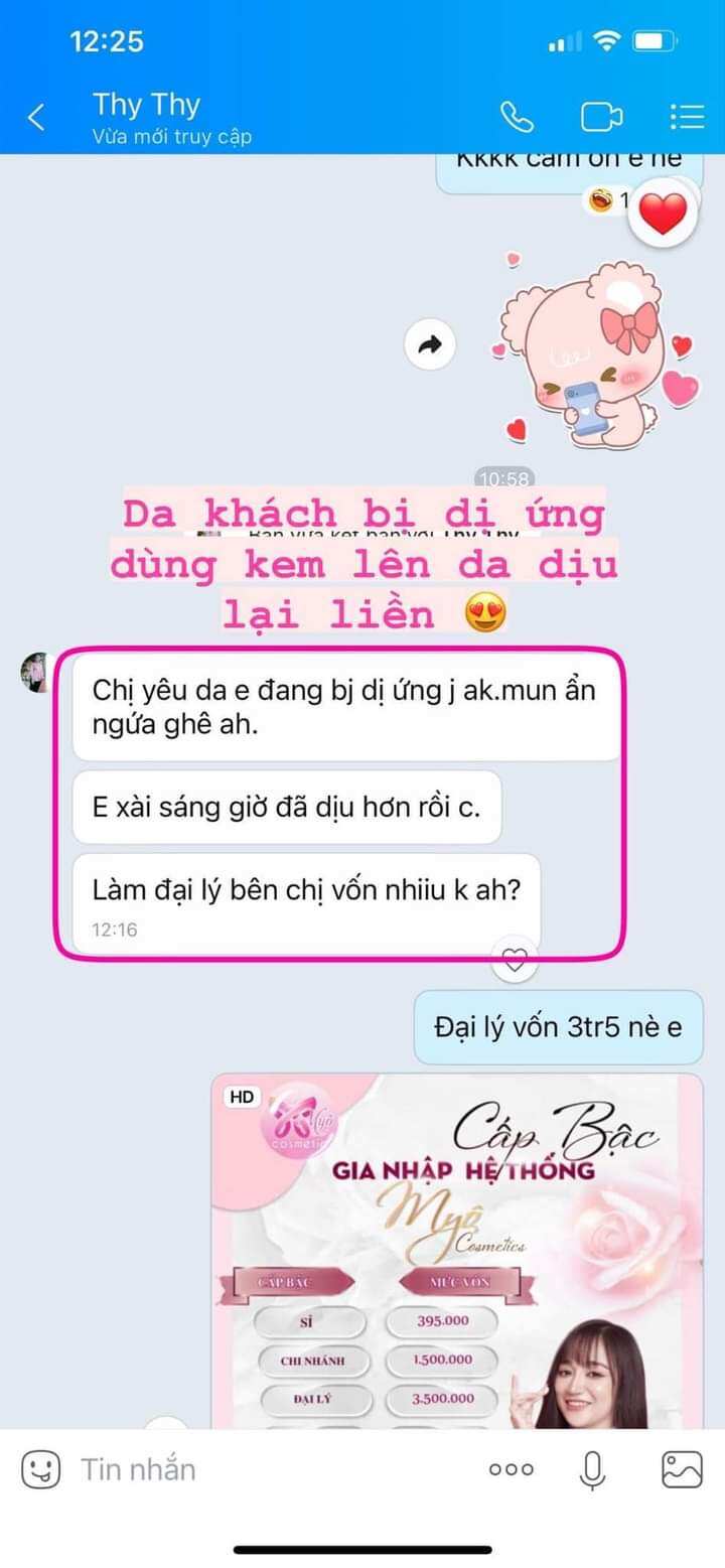 combo kem face + serum MYO 2 Tầng