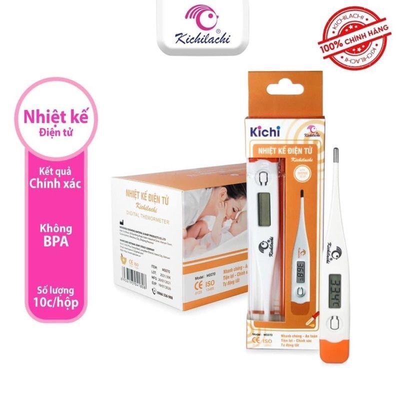 Nhiệt kế điện tử Kichilachi