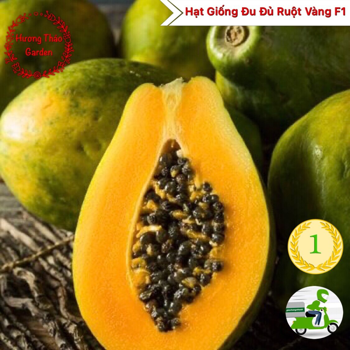 Hạt Giống Đu Đủ Ruột Vàng F1