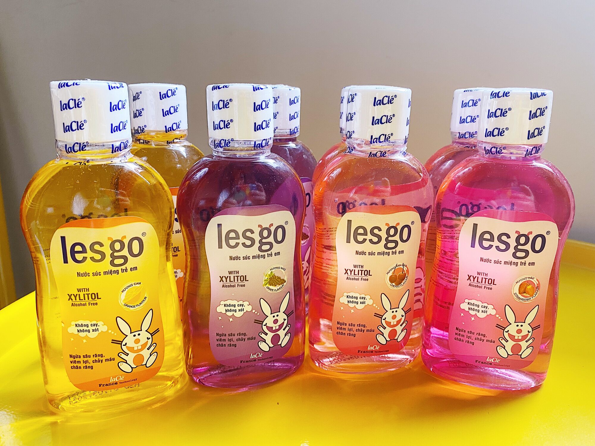 Nước súc miệng trẻ em Lesgo 150ml