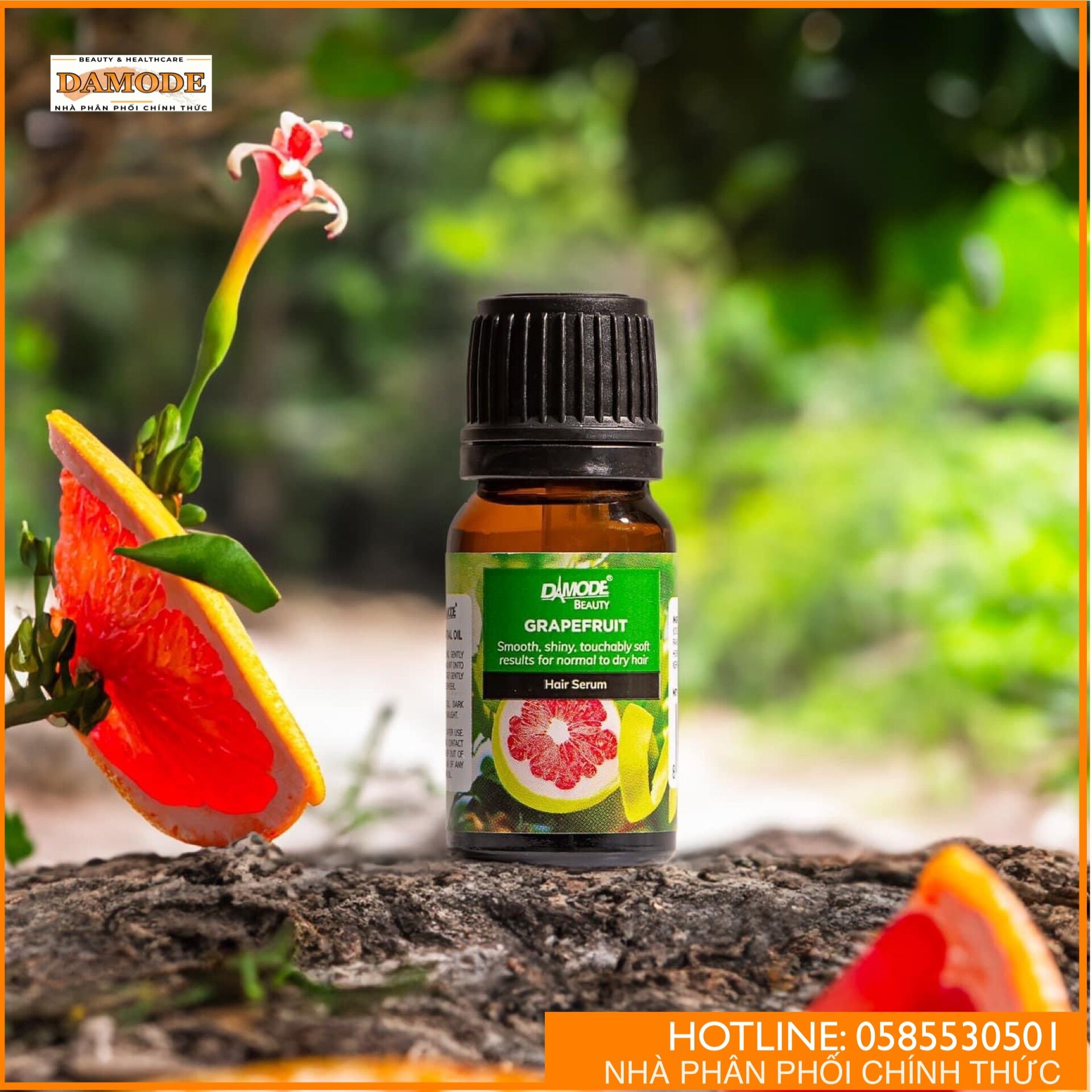 Grapefruit Hair Serum - Tinh Dầu Bưởi Giúp Dưỡng, Kích Thích Mọc Tóc - Damode